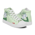 ILLTOCHILL TBI Traumatic brain injury support gift men’s high top canvas shoes – Flat 3 Right