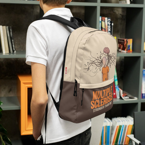 ILLTOCHILL MS Awareness Backpack – Lifestyle Left (Black)