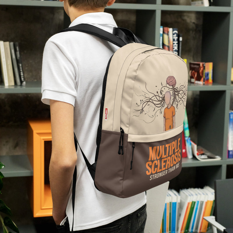 ILLTOCHILL MS Awareness Backpack – Lifestyle Left (Black)
