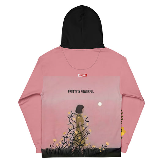 ILLTOCHILL Endometriosis awareness Endo warrior gift unisex cotton hoodie – Flat Back (Black)