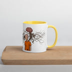 ILLTOCHILL MS awareness Multiple Sclerosis support gift Mug with Color Inside – Lifestyle Right