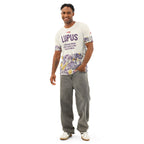 ILLTOCHILL Lupus Awareness T-Shirt – Men's Front (White)