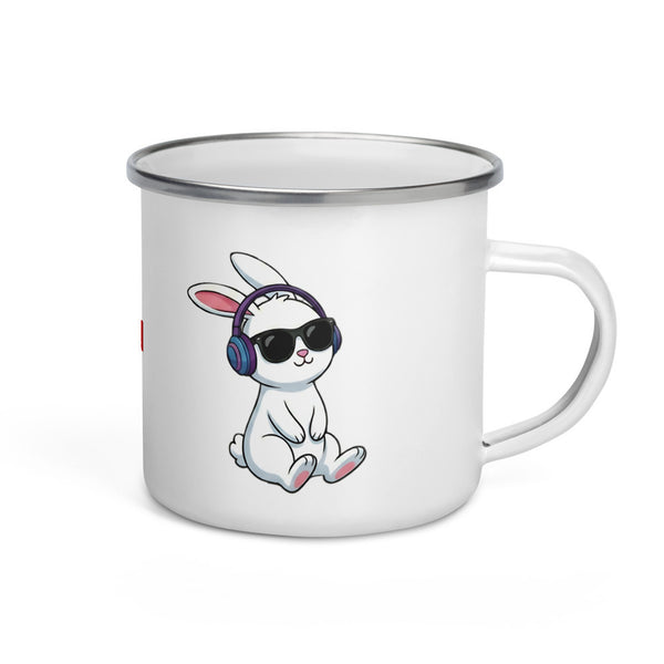 ILLTOCHILL Hard of hearing support gift for hearing impaired Enamel Mug – Default Right