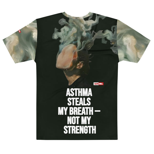ILLTOCHILL Asthma Support T-Shirt – Flat Back (Black)