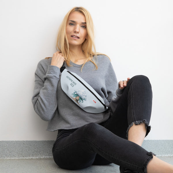 ILLTOCHILL OCD Awareness Fanny Pack – Women's Lifestyle Front (Clear)