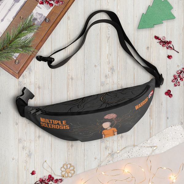 ILLTOCHILL MS Awareness Fanny Pack – Holiday season Front (Clear)