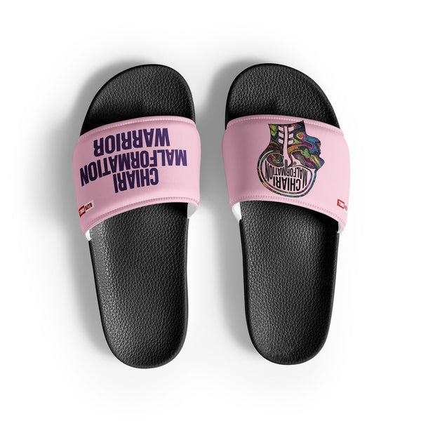 ILLTOCHILL Chiari Malformation Awareness Women's Slides – Flat Front (Chiari Malformation Awareness Women's Slides)