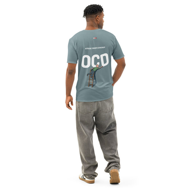 ILLTOCHILL OCD Awareness T-Shirt – Men's Back (Black)