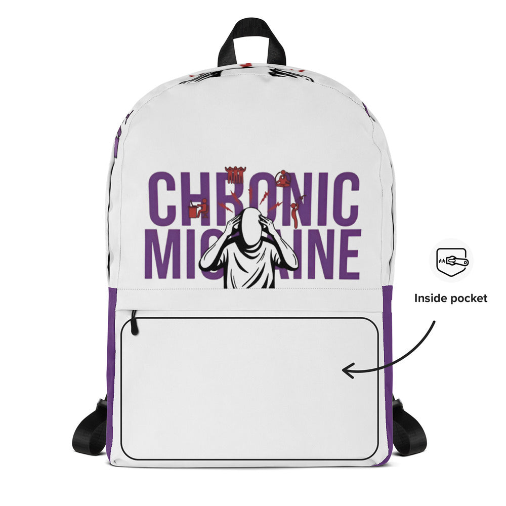 Carry the Pain Chronic Migraine Backpack – ILLTOCHILL Daily
