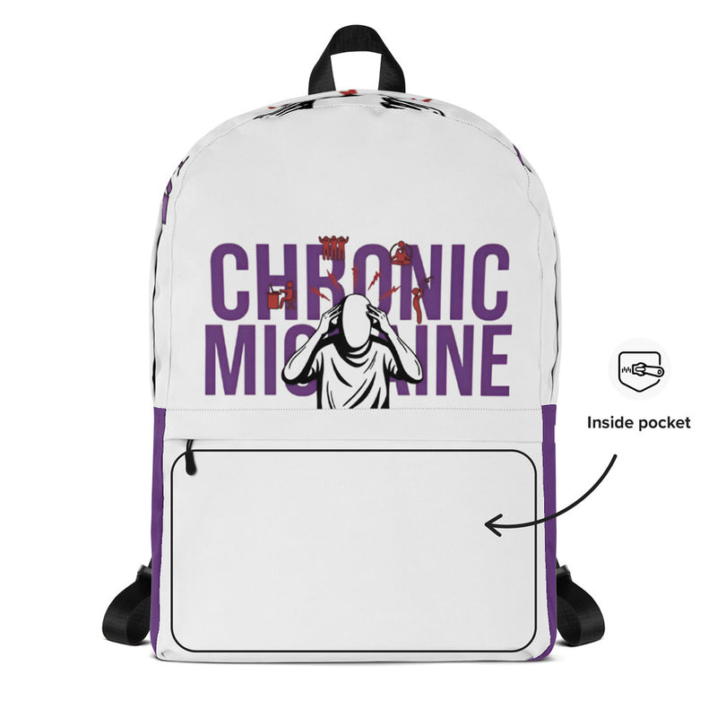 Carry the Pain Chronic Migraine Backpack – ILLTOCHILL Daily