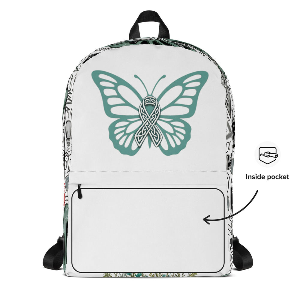 ILLTOCHILL POTS Awareness Backpack – Default Front 2 (Clear)
