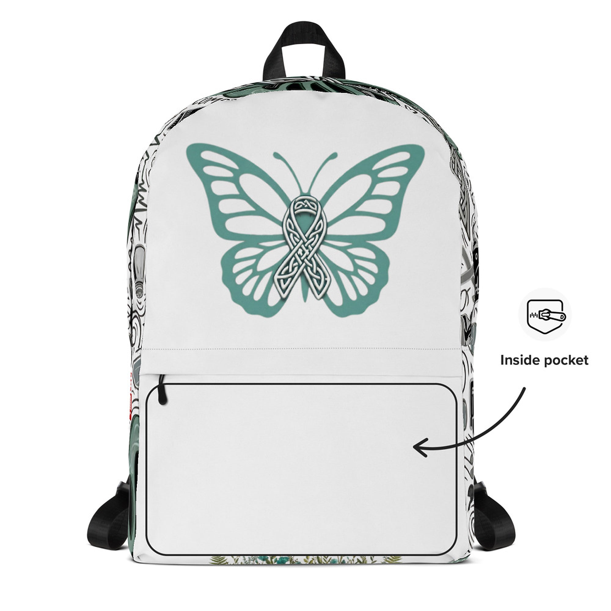 ILLTOCHILL POTS Awareness Backpack – Default Front 2 (Clear)