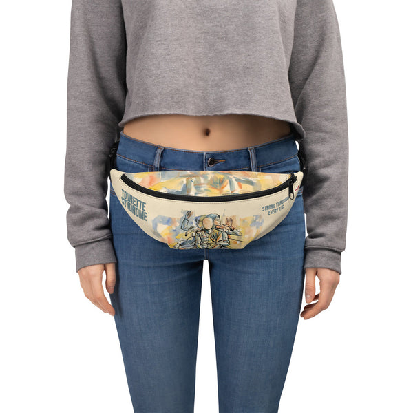 ILLTOCHILL Tourette's Syndrome Awareness Fanny Pack – Women's Front