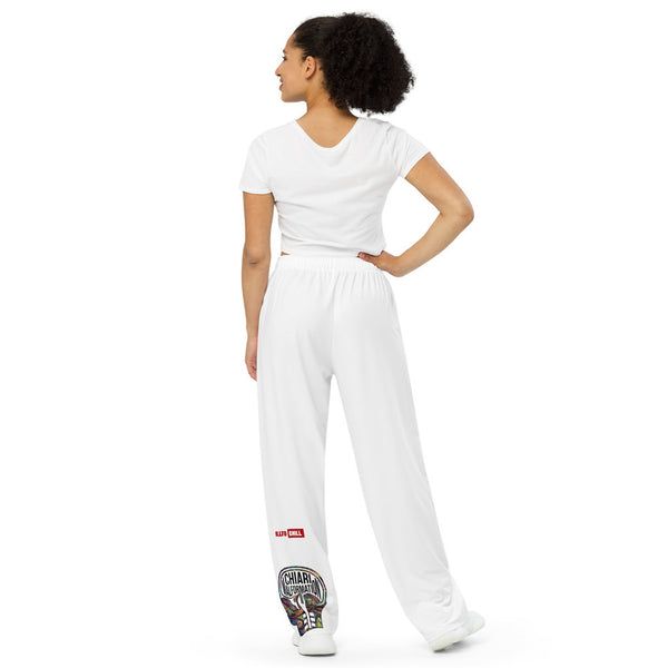 ILLTOCHILL Chiari Malformation Awareness Pants – Women's Back (White)