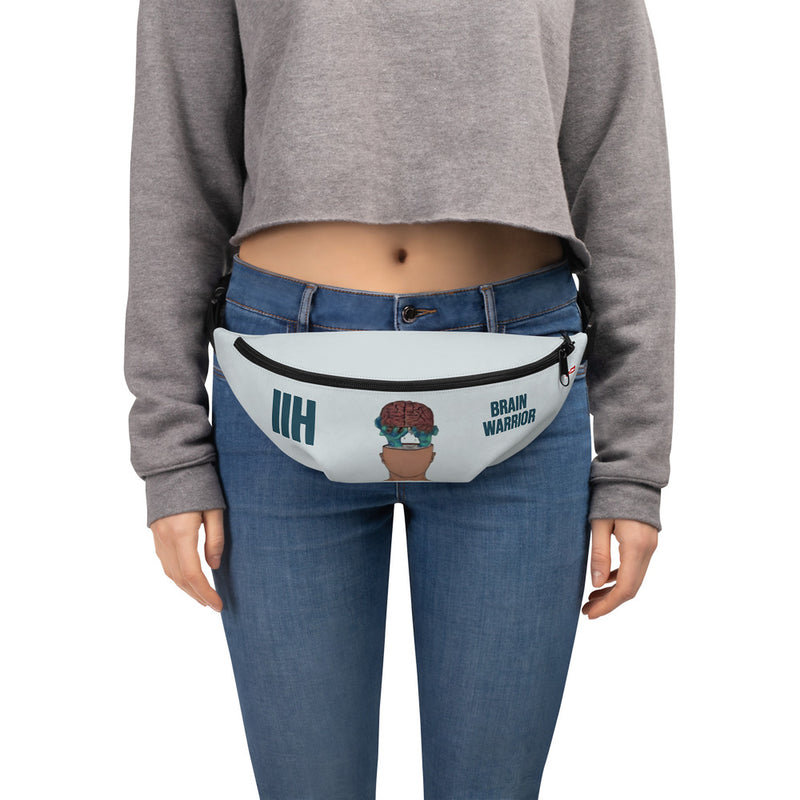 ILLTOCHILL IIH Awareness Fanny Pack – Women's Front (Clear)