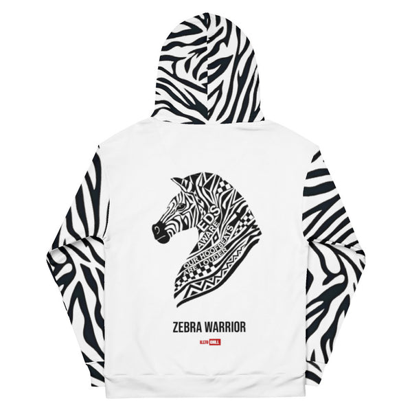 ILLTOCHILL EDS ehler danlos syndrome awareness gift Unisex cotton hoodie – Flat Back (White)