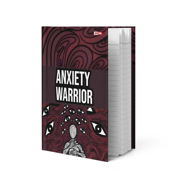 ILLTOCHILL Anxiety Awareness Hardcover Journal – Flat 2 Front (Anxiety Awareness Hardcover Journal)