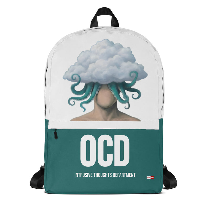 ILLTOCHILL OCD Awareness Backpack – Default Front (Clear)