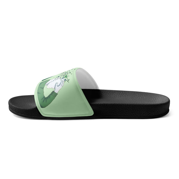 ILLTOCHILL TBI Support Men's Slides – Flat 2 Right Inside (Tbi Support Men's Slides)