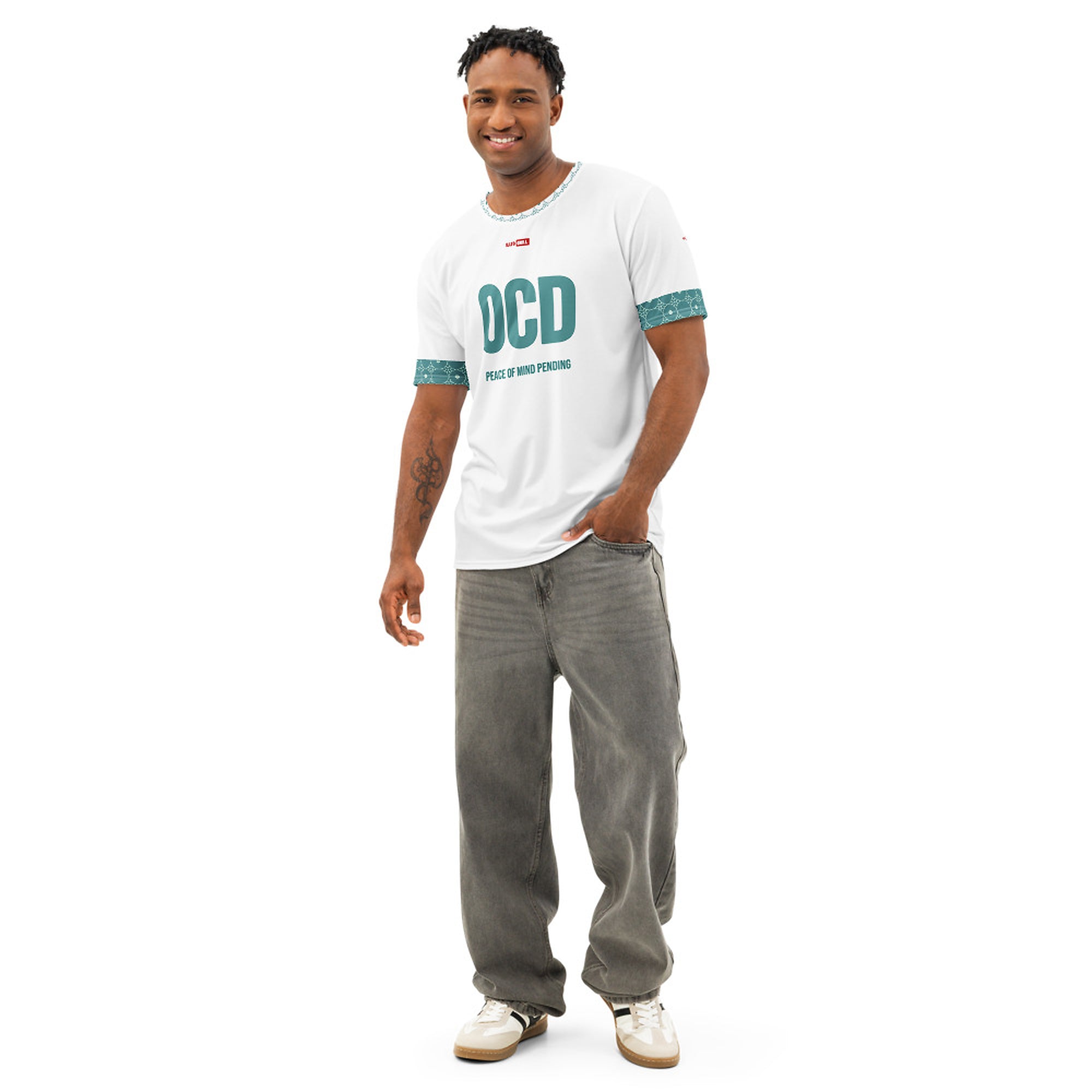 ILLTOCHILL OCD Awareness T-Shirt – Men's Front (White) #2
