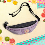 ILLTOCHILL MCAS Awareness Fanny Pack – Spring/summer vibes Front (Black)