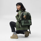 ILLTOCHILL Asthma Support Backpack – Women's Front (Black)
