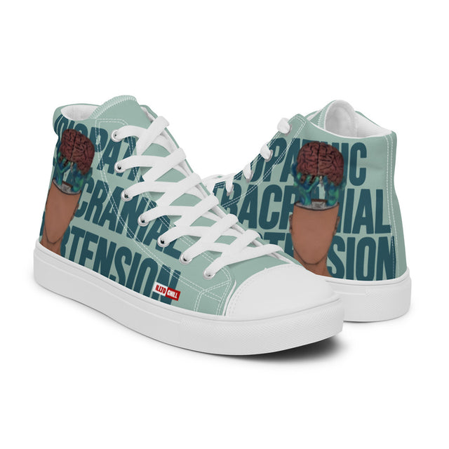 Still Standing IIH Men's High Top Canvas Shoes – ILLTOCHILL Street Identity