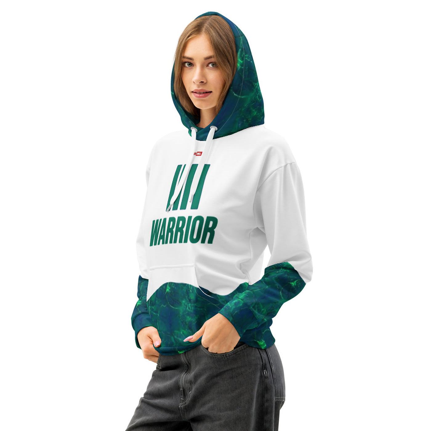 ILLTOCHILL IIH awareness Idiopathic Intracranial Hypertension support gift  Unisex cotton hoodie – Women's Front (White)