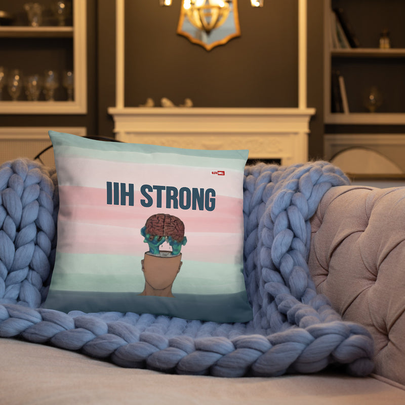 ILLTOCHILL IIH Awareness Pillow – Lifestyle Front Lifestyle 3 (Black)