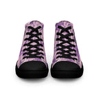 ILLTOCHILL MCAS Awareness Women's High Top Shoes – Flat Front (Mcas Awareness Women's High Top Shoes)