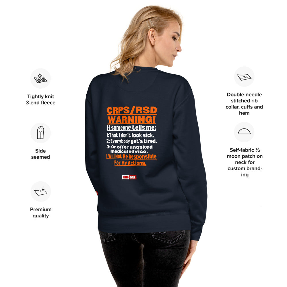 ILLTOCHILL CRPS Sweatshirt