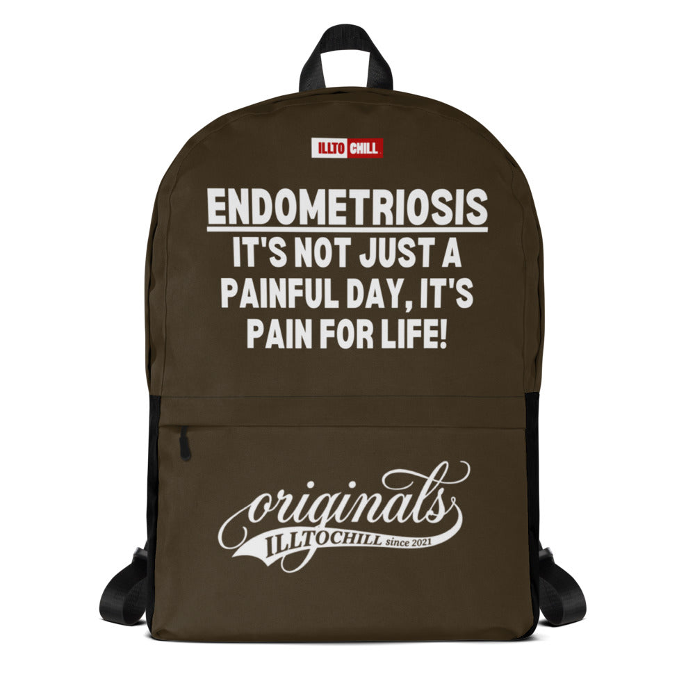 ILLTOCHILL Endometriosis Backpack