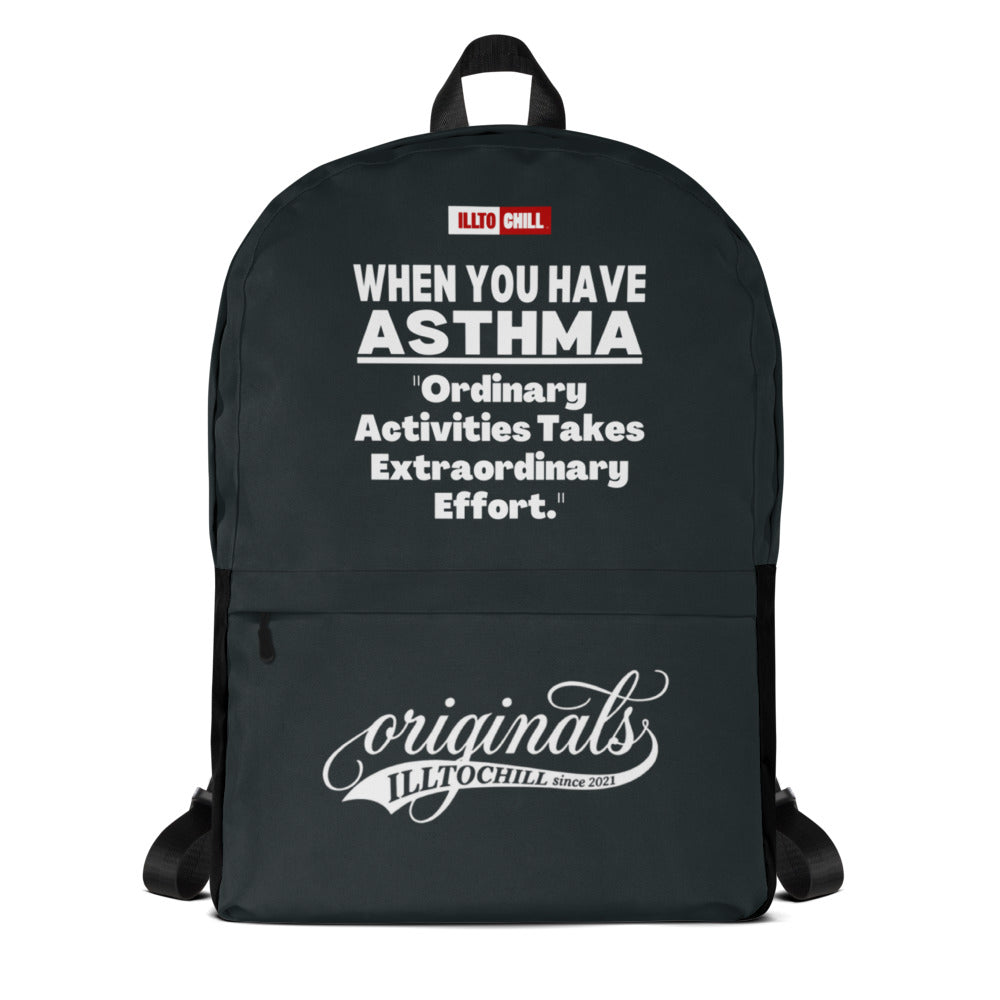 ILLTOCHILL Asthma Backpack