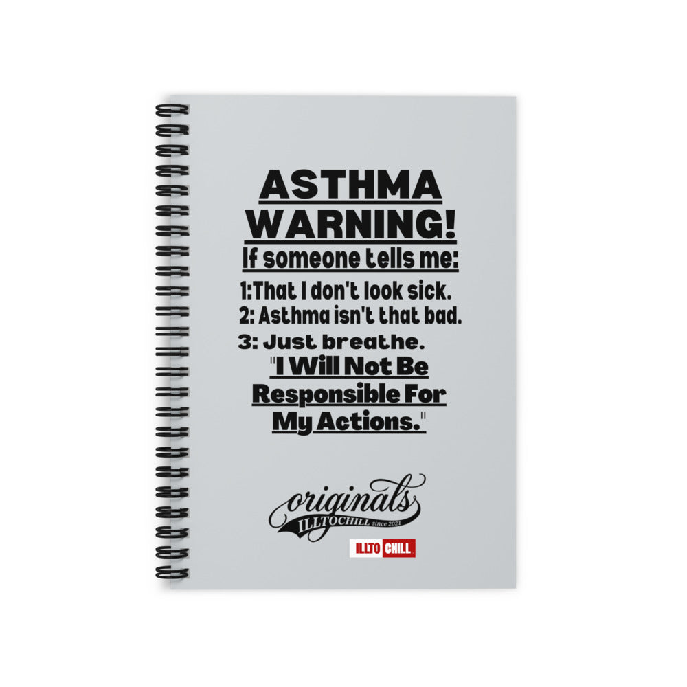 ILLTOCHILL Asthma Notebook