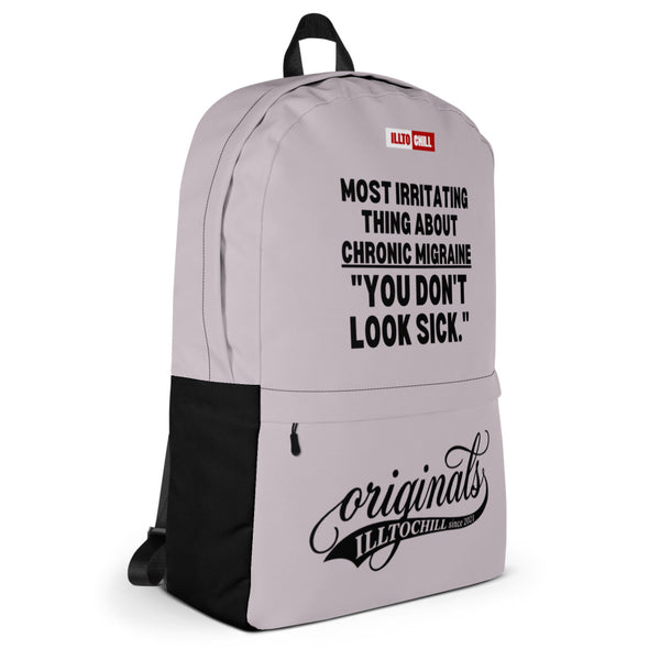 ILLTOCHILL Migraine Backpack