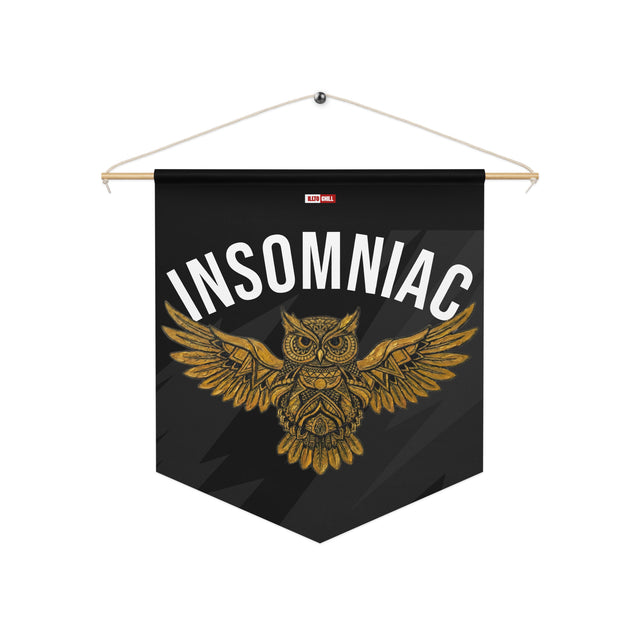 No Sleep Club Insomnia Banner – ILLTOCHILL room accent