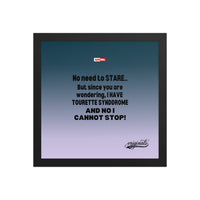 tourette-framed-photo-paper-poster
