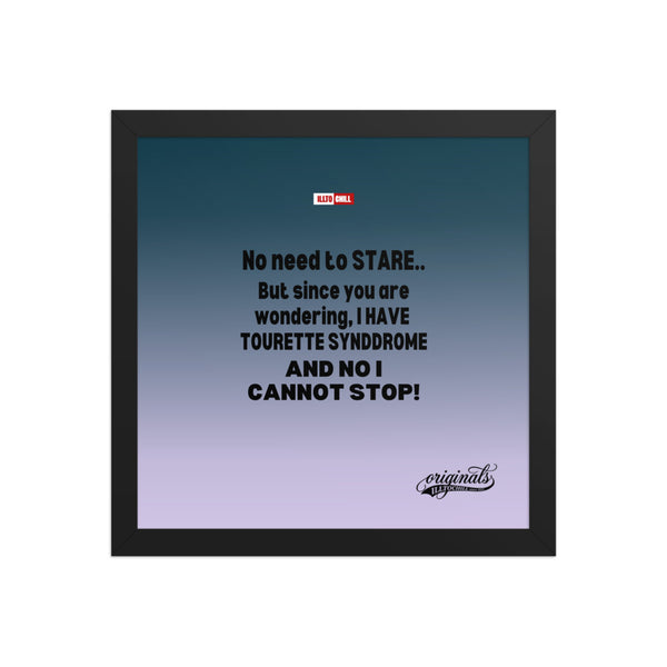 tourette-framed-photo-paper-poster