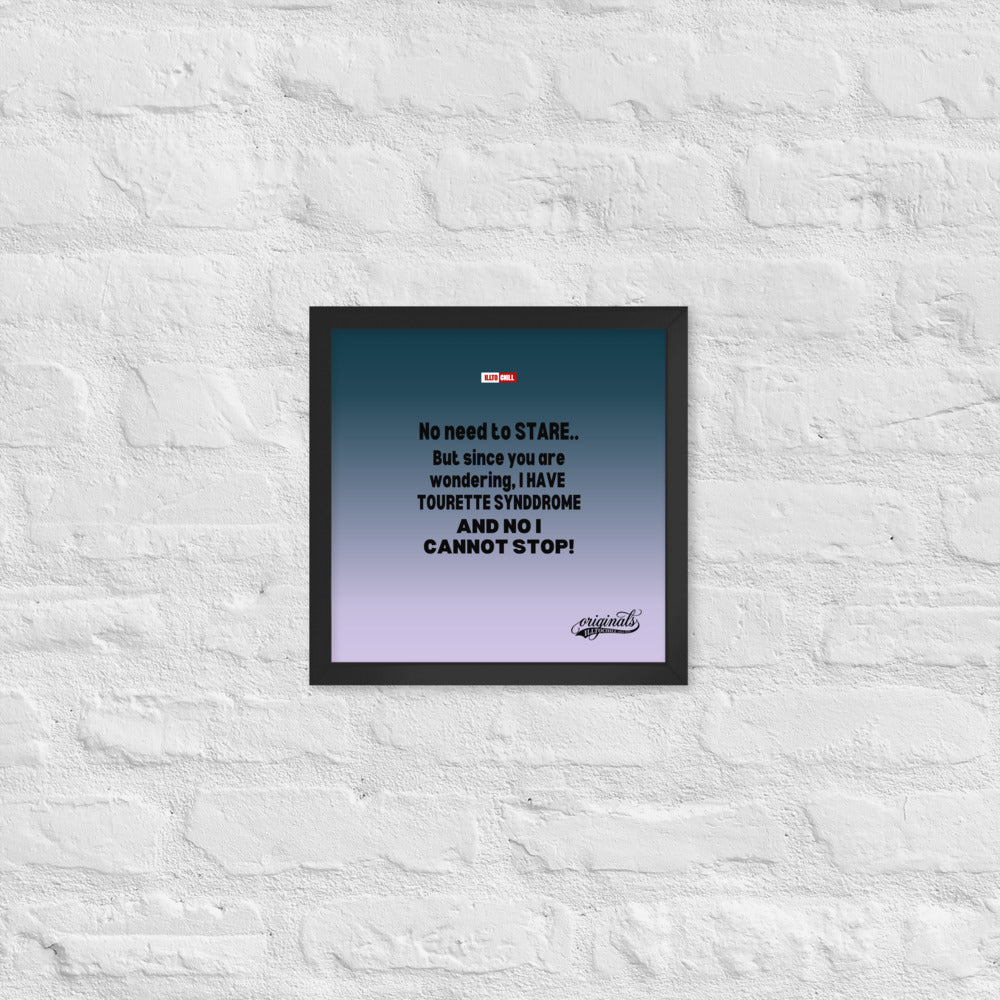 tourette-framed-photo-paper-poster