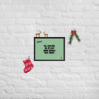 OCD Owned and Framed: Framed Photo Paper Poster for the OCD Community | ILLTOCHILL