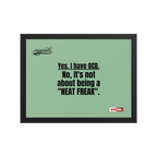 OCD Owned and Framed: Framed Photo Paper Poster for the OCD Community | ILLTOCHILL