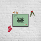 OCD Owned and Framed: Framed Photo Paper Poster for the OCD Community | ILLTOCHILL