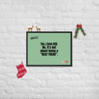 OCD Owned and Framed: Framed Photo Paper Poster for the OCD Community | ILLTOCHILL