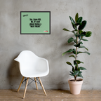 OCD Owned and Framed: Framed Photo Paper Poster for the OCD Community | ILLTOCHILL