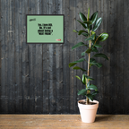 OCD Owned and Framed: Framed Photo Paper Poster for the OCD Community | ILLTOCHILL