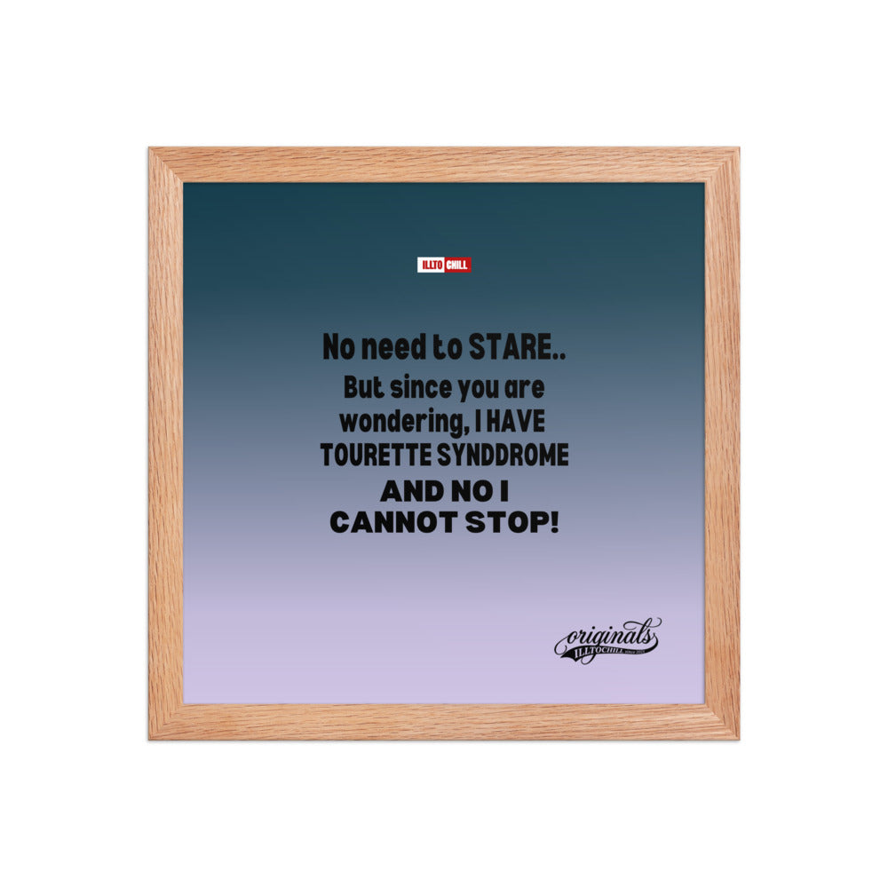 tourette-framed-photo-paper-poster