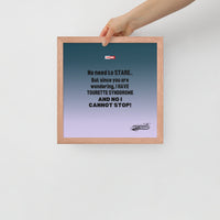 tourette-framed-photo-paper-poster