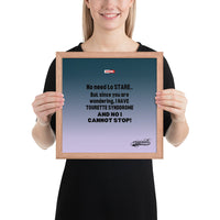 tourette-framed-photo-paper-poster