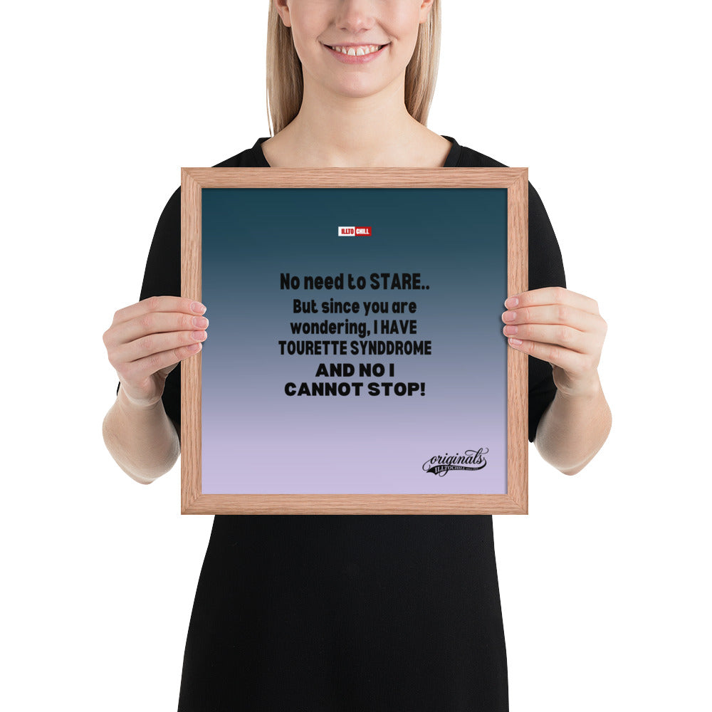 tourette-framed-photo-paper-poster