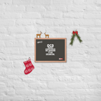 OCD on the Wall: Framed Photo Paper Poster for the Intrusive Thinker Who Owns It | ILLTOCHILL